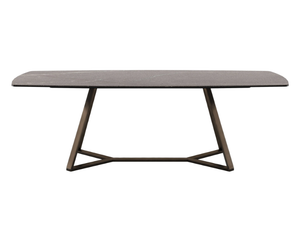 VENETO - Rectangular porcelain stoneware table _ DÔME DECO